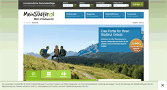 Desktop Screenshot of meinsuedtirol.com